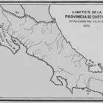 Mapa de Costa Rica de 1891