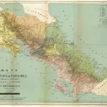 Mapa de la República de Costa Rica