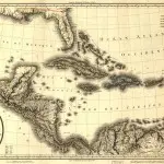 Mapa de las Indias Occidentales y el Golfo de México
