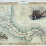Mapa Istmo de Panamá