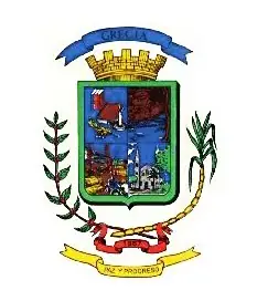 Escudo cantón de Grecia