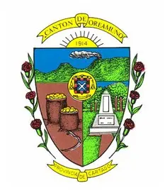 Escudo cantón de Oreamuno