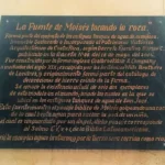 Fuente de agua Aranjuez