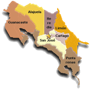 Provincias y cantones