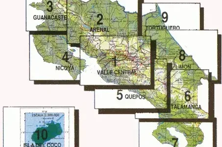 Regiones geográficas de Costa Rica