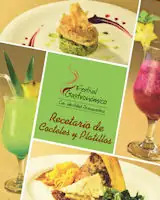 Recetario cocteles y platillos de Guanacaste